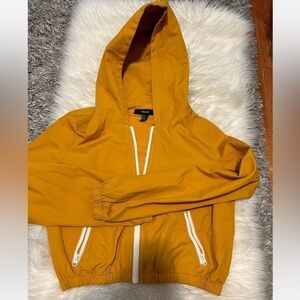 Mustard Yellow cropped  jacket